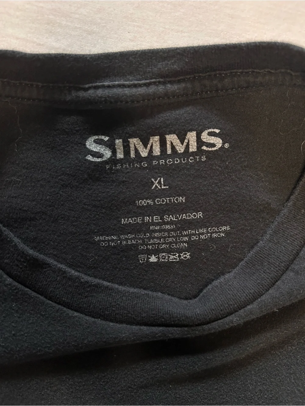 Simms XL Black Bozeman Montana Logo T-Shirt Fishing Graphic Tee - Picture 3 of 6